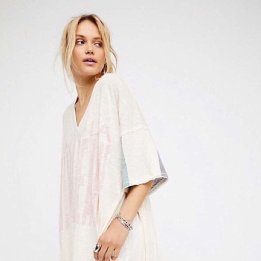 Free People Miami Beach City Slicker Tunic